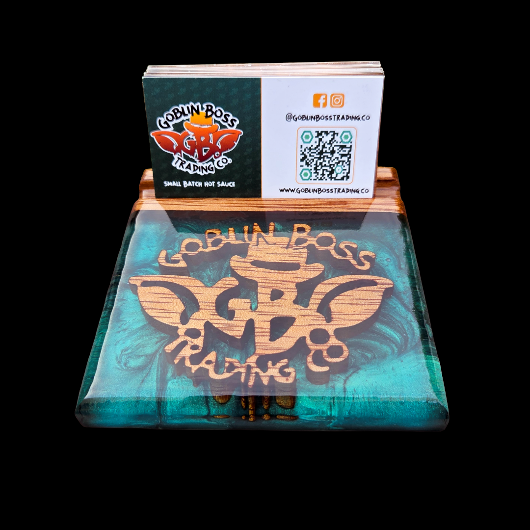 Goblin Boss Business Card Holder