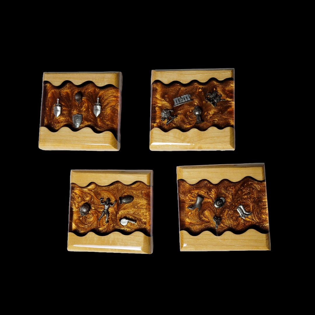 Pewter Character Pieces